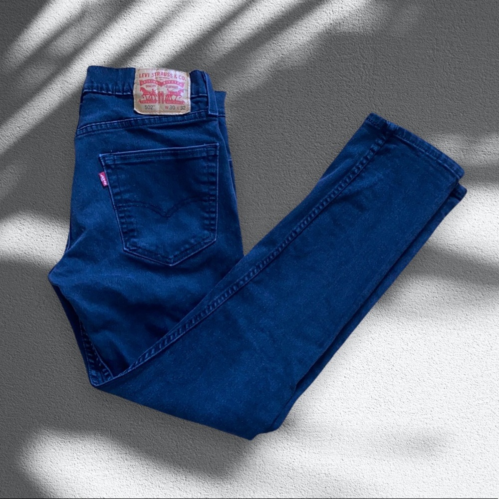 2/$40 Levi’s 502 Black Tapered Fit Dad Jeans